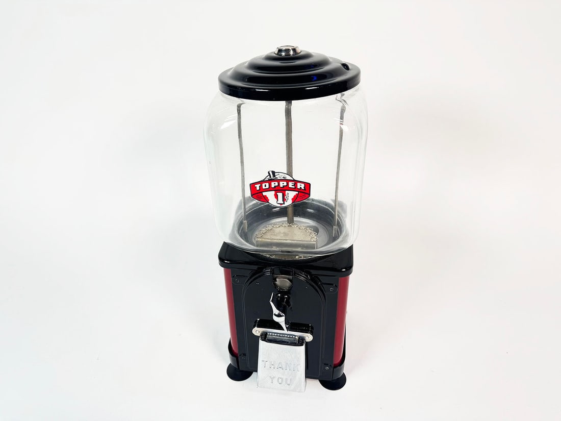 Nicely restored 1940s-50s Topper 1-cent gumball machine. (1 of 1)