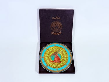 1995 Versace L'ange Gabriel Christmas plate by Rosenthal - Continental.
