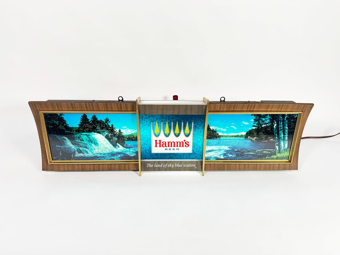 1960s Hamm's Beer ripper light-up tavern sign. (1 of 1)