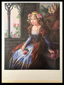 "Once Upon a Time" by the late British-American artist Pati Bannister, October 1929 - July 2013.