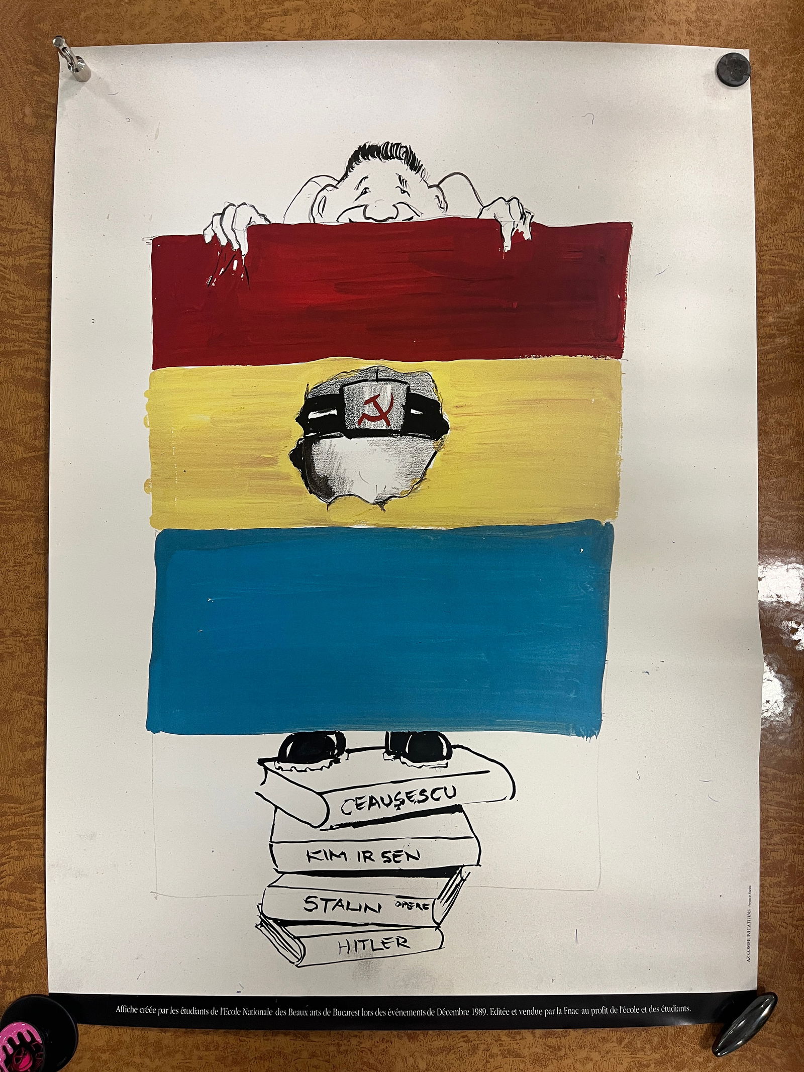 Romanian Political Poster (post-communist era / early 1990s) (1 of 6)