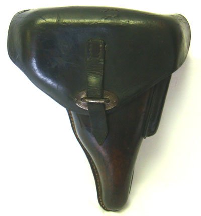 WWII 1940 GERMAN P-38 PISTOL HOLSTER: WWII 1940 GERMAN P-38 PISTOL HOLSTER * HOLSTER IS STAMPED ON BACK GERMAN PROOF MARKS WITH EAGLE * 100 / 1940 P38 * IS GRADE 7 * SHOWS SOME WEAR TO LEATHER * ALL STITCHING IS GOOD * HARD SHELL *