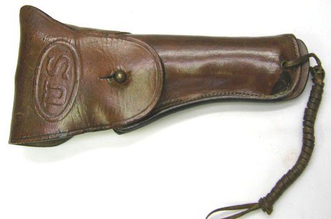 US WWI 1917 HOYD JJM COLT 45 PISTOL HOLSTER: US WWI 1917 HOYD JJM COLT 45 PISTOL HOLSTER * GRADE 7 *
