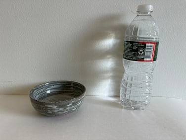 Japanese antique pottery bowl