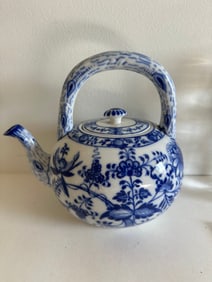Blue And White Teapot