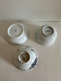 Set Of 3 Japanese porcelain