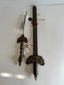 Set Of 2 Chinese antique coins sword