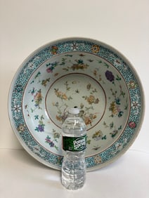 Chinese Famille Rose Porcelain Large China Bowl