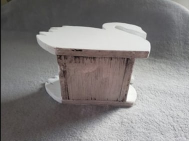 Wooden Swans Planter