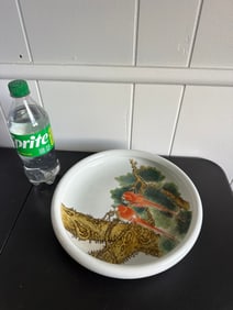 Chinese Famille Rose Porcelain Large Size Brush Washer