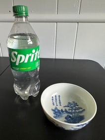 Chinese Blue And White Porcelain China Plate Mark