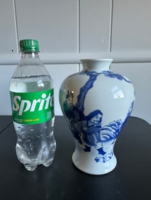 Chinese Blue And White Porcelain China Vase