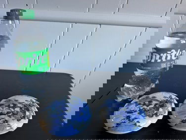 Pair Of Chinese Blue And White Porcelain China Ink Box With Lids Mark