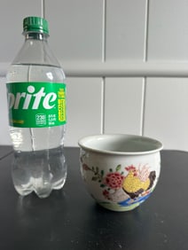 Chinese Faille Rose Porcelain China Small Jar