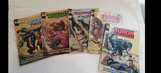 Lot of 5 Whitman Comics