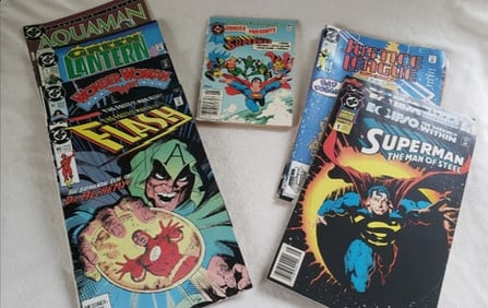 DC Comics Lot of 17 Comics, Circa 1990