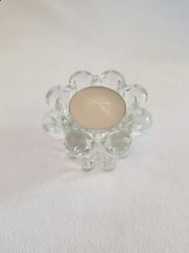 Glass Candleholder