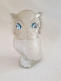 Vintage AVON Owl Powder Satchet