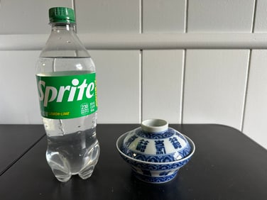 Chinese Blue And White Porcelain Bowl Characters Mark