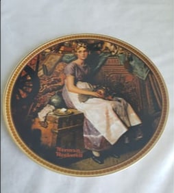 Norman Rockwell Plate