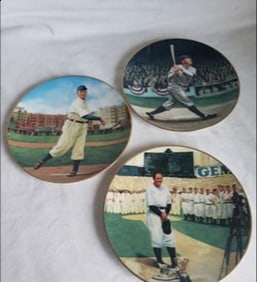 Baseball Legends Collectible Plates