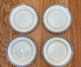 Wedgwood Palatia China Set 4 Bread Butter Plates (1 of 2)
