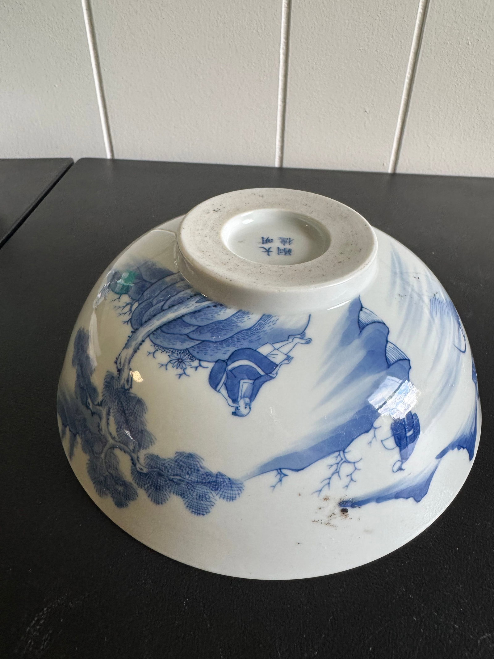 Chinese Blue And White Porcelain China Bowl Landscape And Poetry: Size: 7 inches/ 18 cm. Provenance: From Trenton NJ collector. We can offer Affordable, Reliable packing and shipping to all over the world for most items, generally save 10% than UPS store or more, fe