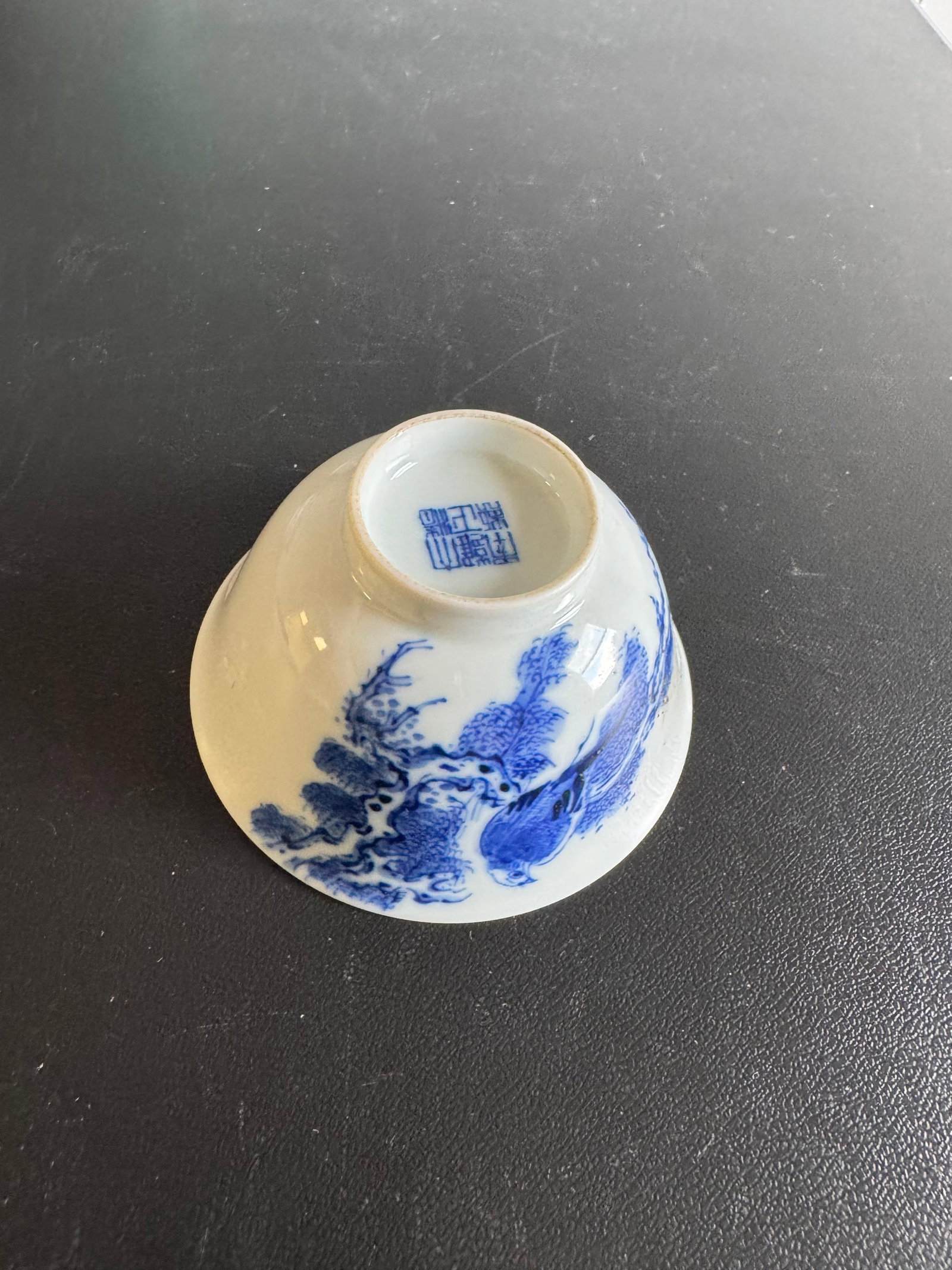 Chinese Blue And White Porcelain Bowl Mark: Size: 3.9 inches/ 10 cm. Provenance: From Elkton MD collector. We can offer Affordable, Reliable packing and shipping to all over the world for most items, generally save 10% than UPS store or more, f