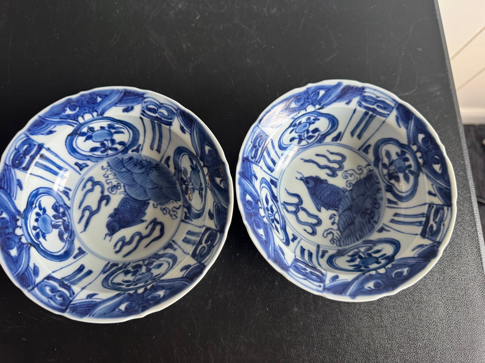 Pair Chinese Blue And White Porcelain Bowls: Size: 5.9 inches/ 15 cm. Provenance: From Elkton MD collector. We can offer Affordable, Reliable packing and shipping to all over the world for most items, generally save 10% than UPS store or more, f