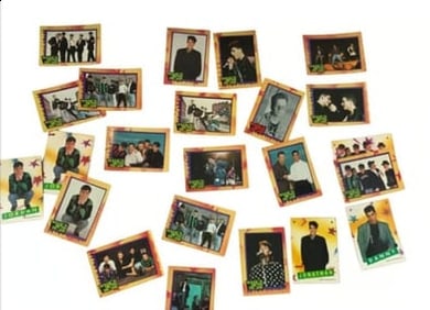 Lot of 23 Topps 1989 New Kids on the Block Trading Cards