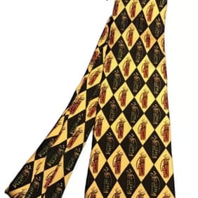 Vintage Tommy Hilfiger Silk Tie Golf Bags Italian USA Green USA Logo