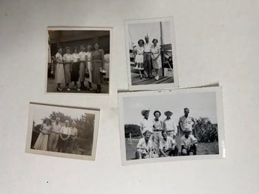 Set Of 4 Age Photos 11F