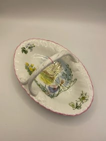 Royal Worcester Enchanted ceramic basket