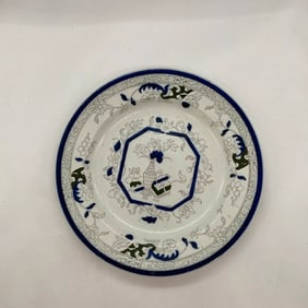 Victorian ashworth ironstone Chinoiserie Plate 1862 Masons Mark