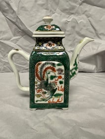 Chinese Famille Rose Porcelain Teapot