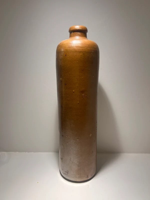antique stoneware bottle produced by the Dutch distillery Erven Lucas Bols - 2