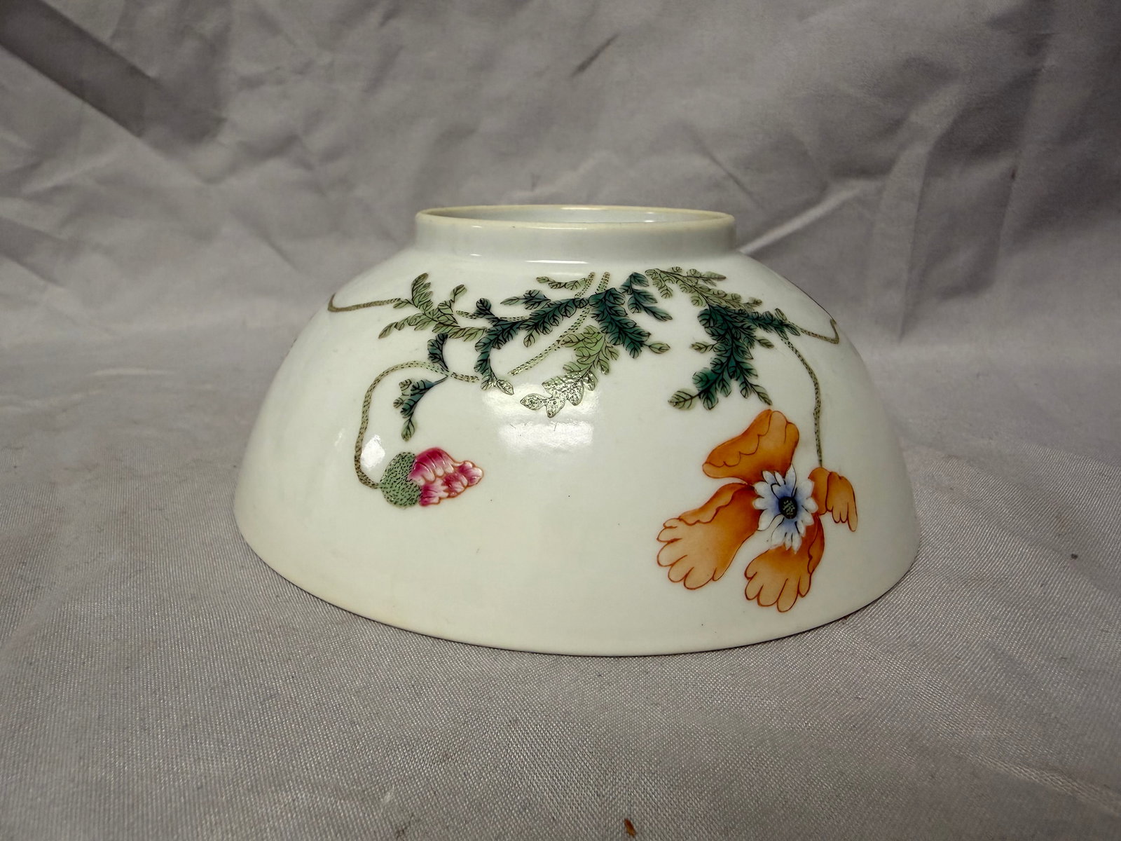 Chinese Enameled Famille Rose Butterfly Bowl Blue And White Dragon Mark: Size: width 5 inch, 12.8cm. Provenance: From Wilmington DEcollector. We can offer Affordable, Reliable packing and shipping to all over the world for most items, generally save 10% than UPS store or