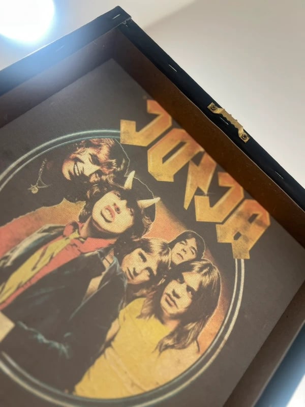 AC/DC square canvas - 2