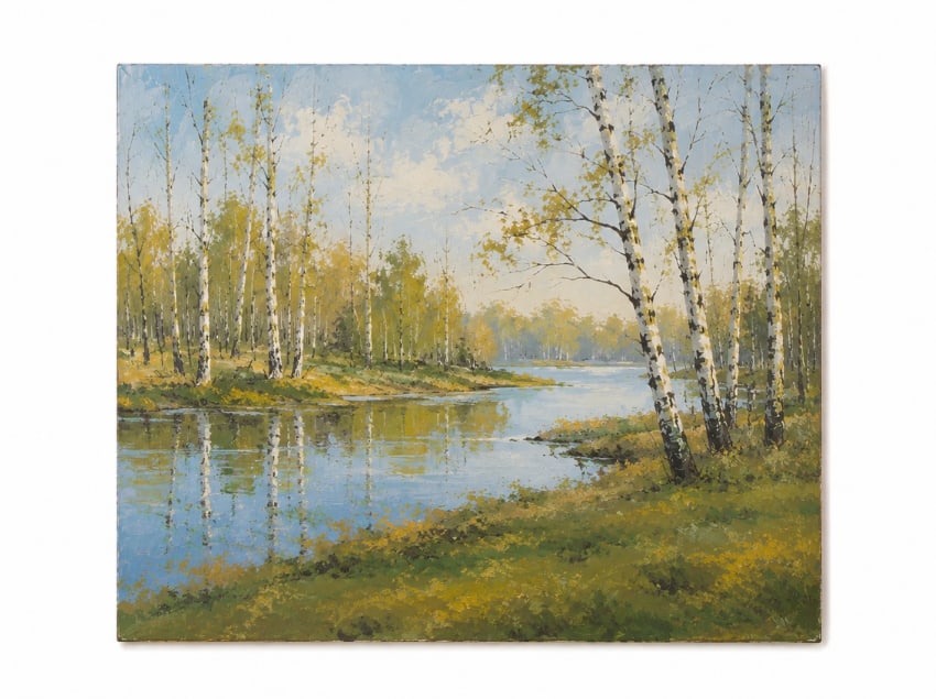 Oil PAINTING FRAMED Landscape A (1 of 1)