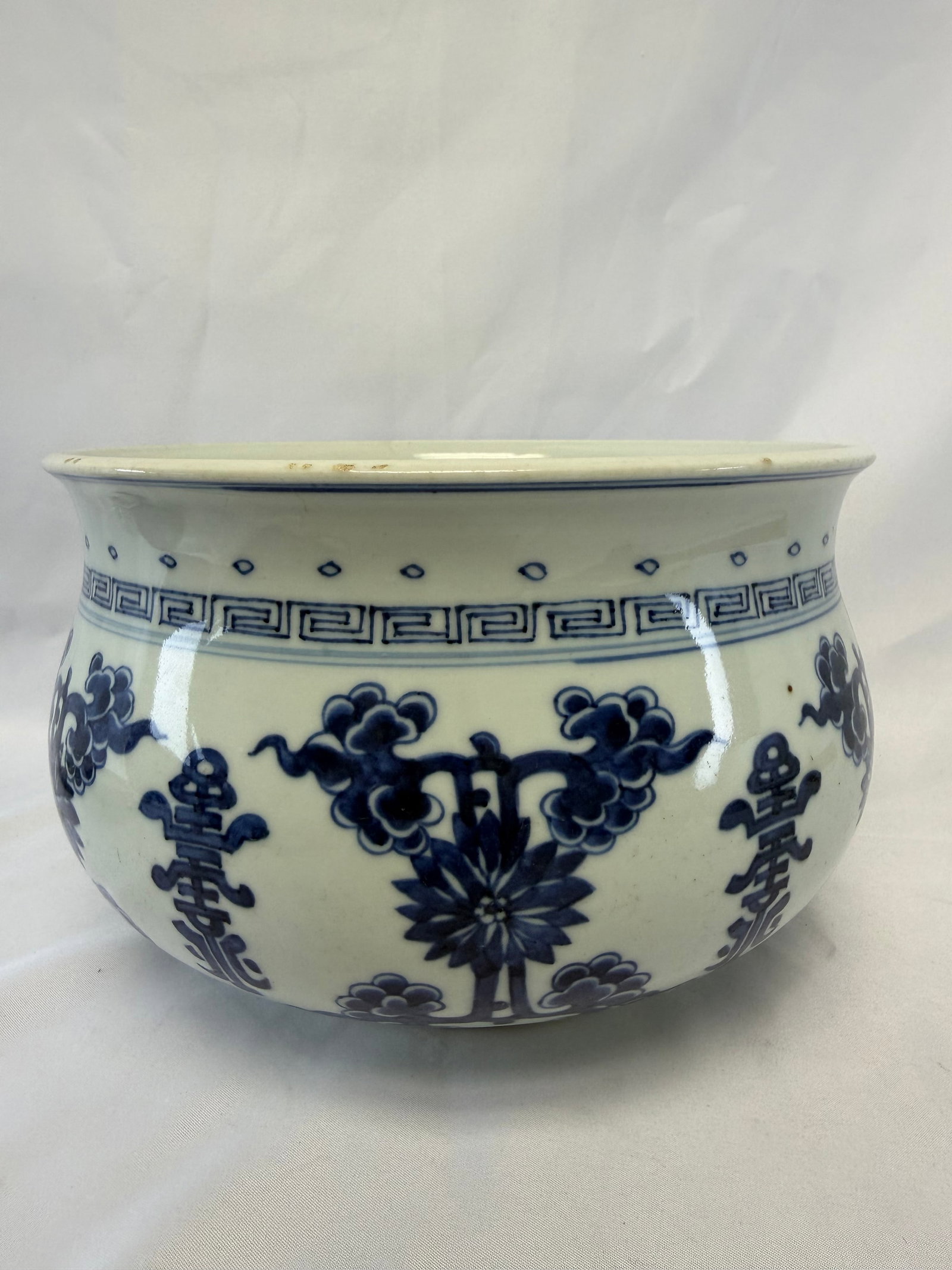 Chinese Blue And White Longevity Porcelain China Incense Burner (1 of 12)