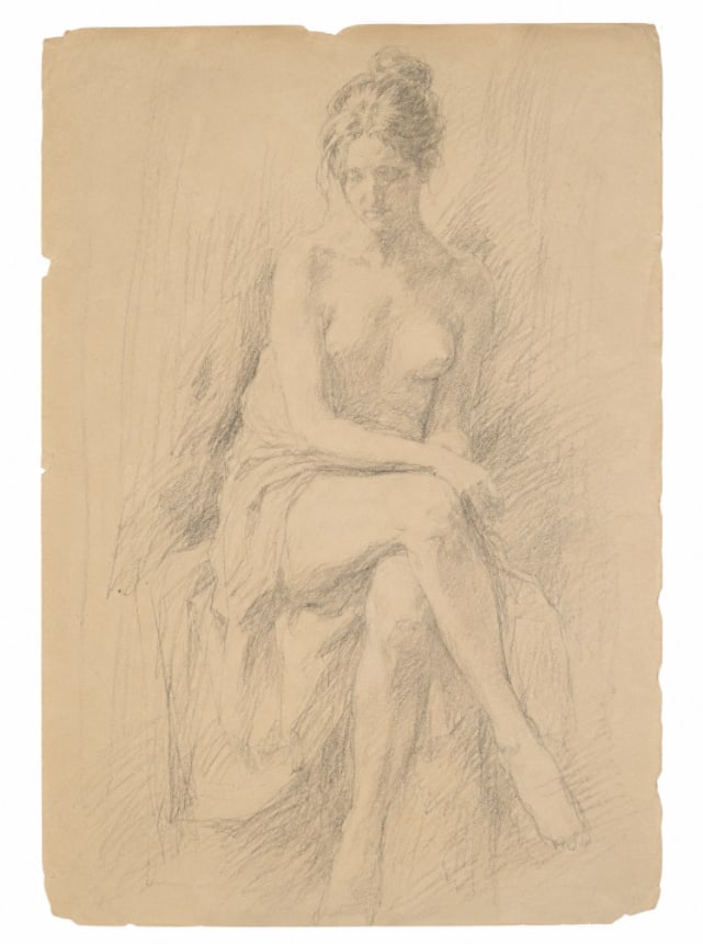 PORTRAIT PENCIL DRAWING WOMEN (1 of 1)