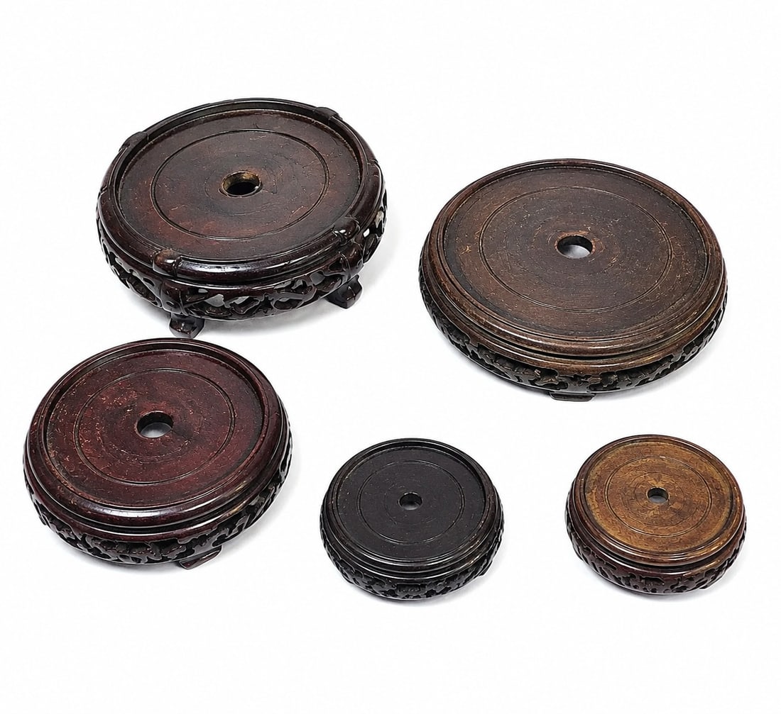 Chinese Wood Bases Set B (1 of 1)