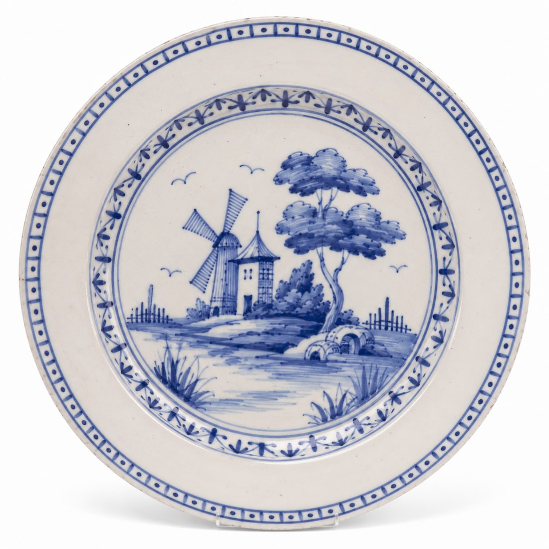 English Porcelain Charger (1 of 2)