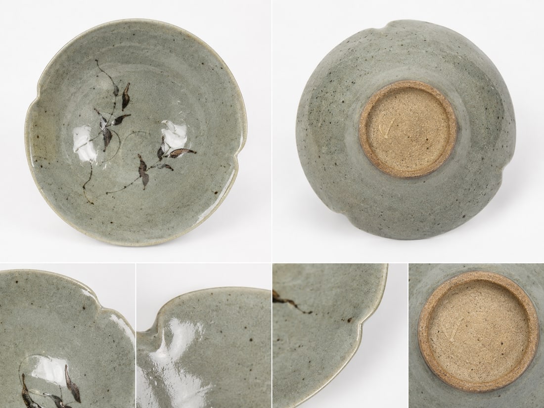 Vintage Pottery Bowl: Size: 10 inch. Provenance: From West Media PA collector. Preview Day: Preview open On Sep 5th Sat 10AM-4 PM, welcome. We can offer Affordable, Reliable packing and shipping to all over the world for