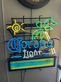 Corona Light Neon Sign