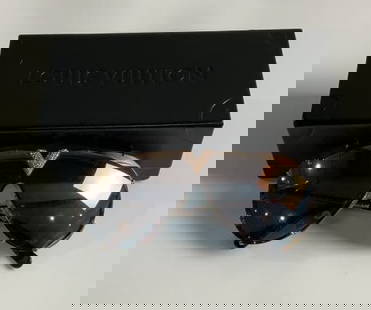 Louis Vuitton Sunglasses w/ Box: Buyer Premium 10% BP MFG Louis Vuitton Sunglasses w/ Box Located in: Chattanooga, TN *Sold As Is Where Is* 1029 F-6-D