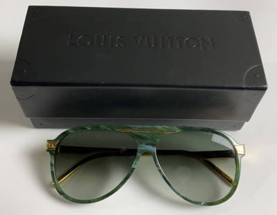 Louis Vuitton Sunglasses w/ Box: Buyer Premium 10% BP MFG Louis Vuitton Sunglasses w/ Box Located in: Chattanooga, TN *Sold As Is Where Is* 1030 F-6-D