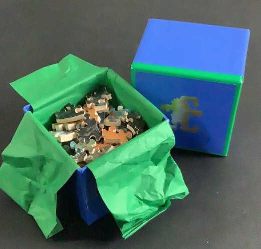 Stave Wooden Jigsaw Puzzle New Moon (1 of 3)