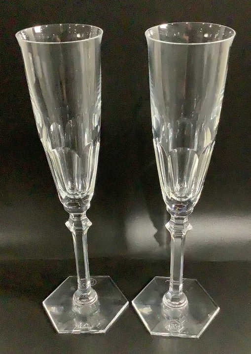 Baccarat "Harcourt Eve" Champagne Flutes (1 of 4)