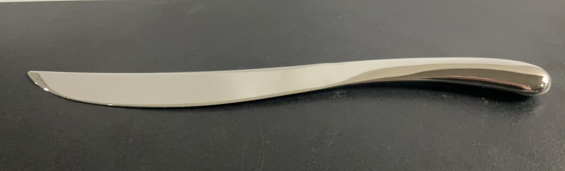 Georg Jensen Champagne Saber Indulgence: Buyer Premium 10% BP MFG Georg Jensen Model Indulgence Champagne Saber Located in: Chattanooga, TN Stainless steel champagne saber by Georg Jensen from the "indulgence" collection. The champagne saber